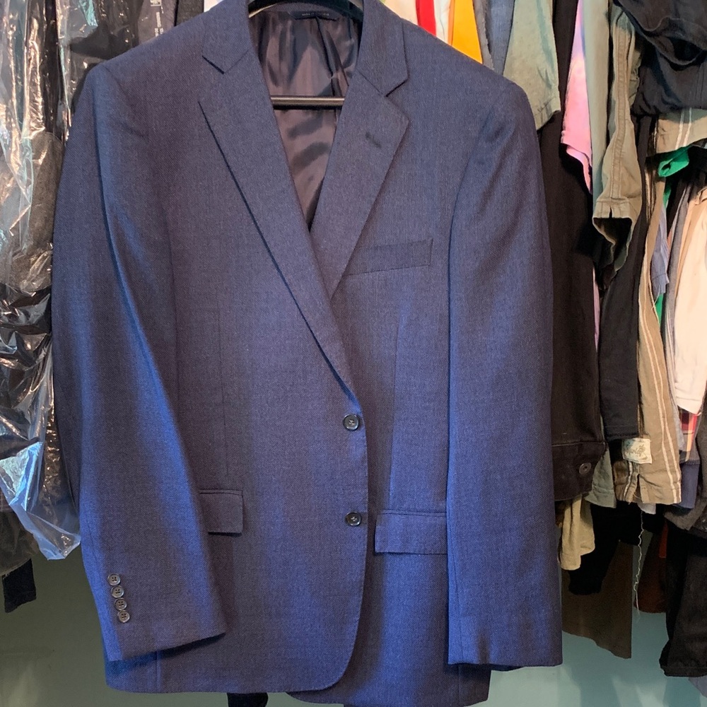 Brooks Brothers Navy Hopsack Sport Coat